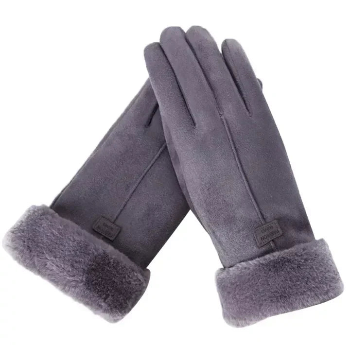 Warme Handschuhe mit Touchscreen