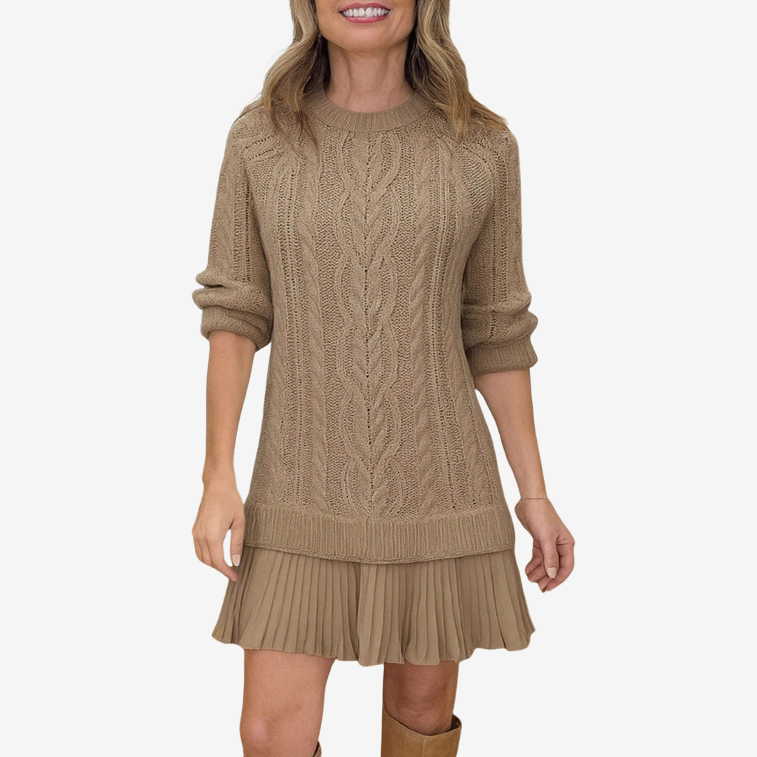 Gaëlle™ - Schick Strickkleid