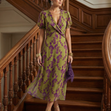 Virel | Entspanntes Floral-Midi-Kleid