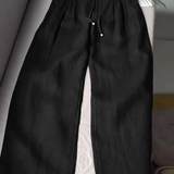 Camille | Damen weite Hose mit Tunnelzug