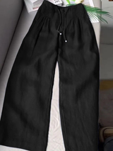 Camille | Damen weite Hose mit Tunnelzug