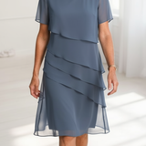 Linda | Elegantes Komfort-Rüschendress