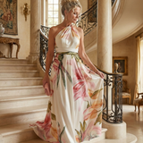 Amiel | Leichtes Blumenkleid Maxi