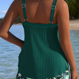 Clara™ – Elegantes Floral Tankini Set