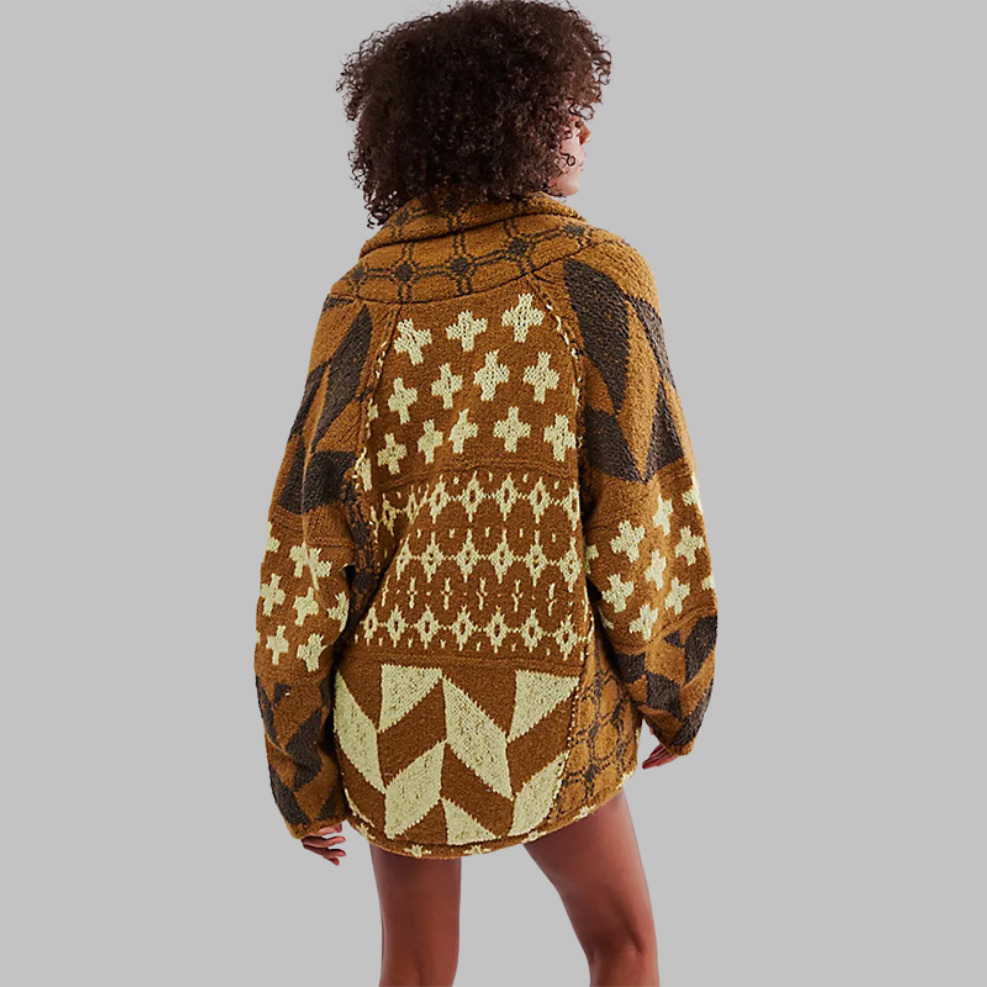 Portia™ - Vintage Oversized Cardigan