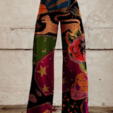 HERMINE VINTAGE BREIT GESCHNITTETE HOSE