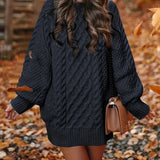 Alois™ - Oversized Damen Strickkleid