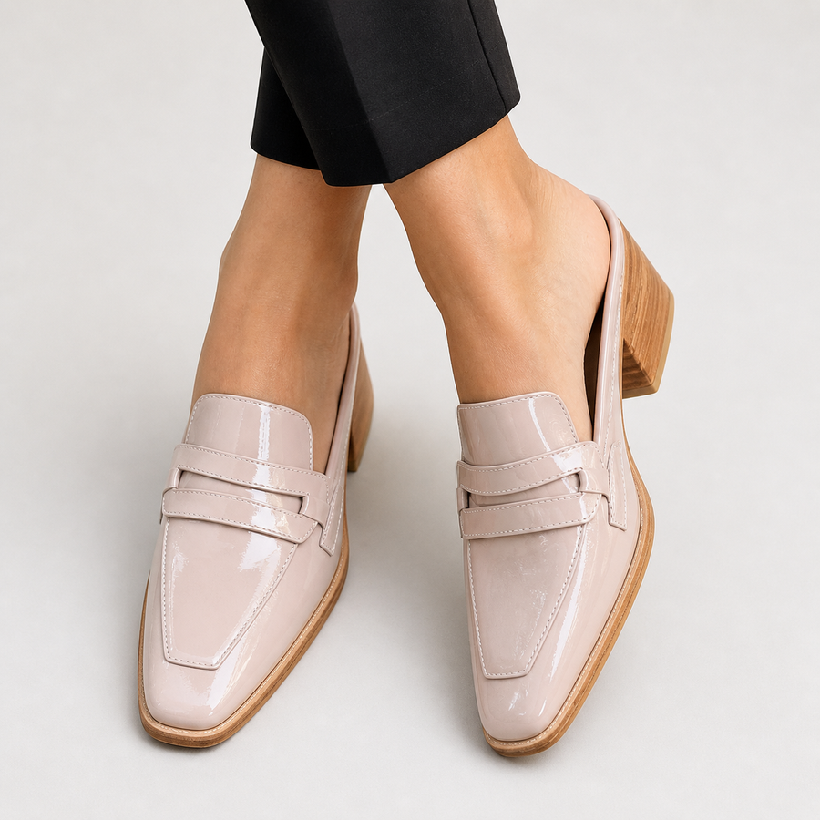 Frieda | Glänzende Loafer