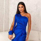 Alison - Elegantes Schlitz-Maxikleid