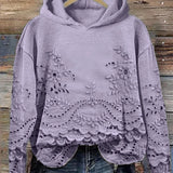Regine™ - Gemütlicher Hoodie mit floralem Print