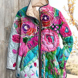 Feminine Charmante Jacke mit Blumenmuster