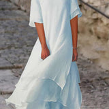 Hermine - Elegantes Schichtenkleid