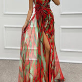 Elena | Lebhaftes Maxikleid