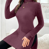 Sarah - Eleganter Langärmeliger Pullover Mit Schmaler Passform Für Den Herbst