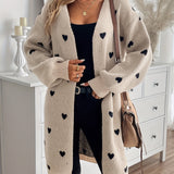 Mabel™ - Herz Strickjacke
