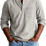 Ellis™ - Vintage Henley Shirt
