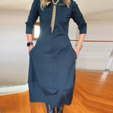 Greta - Lässiges Eleganz Kleid