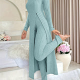 Aldea™ - Gemütliches Zwei-Teile Ribbed Lounge Set