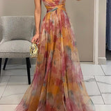 Alina | Atemhaftes Maxi-Kleid