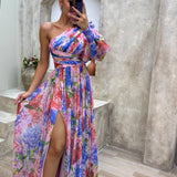 Whitney | Schickes Fließendes Schulterkleid für Sommeranlässe