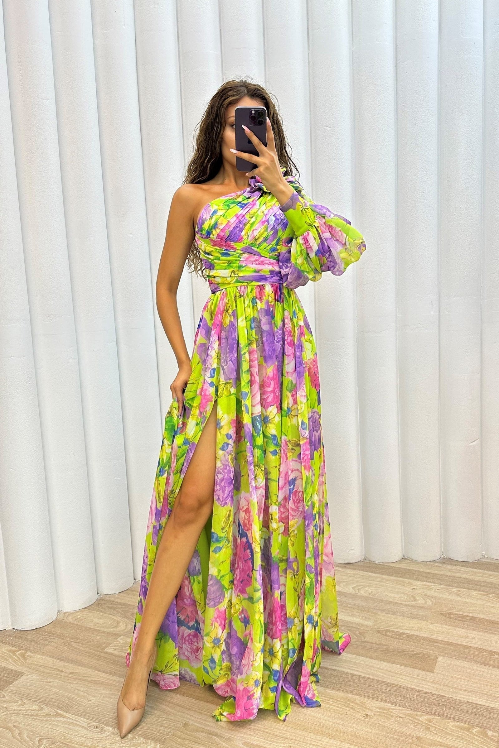 Isabella | Atemberaubendes Fließendes Kleid