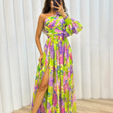 Whitney | Schickes Fließendes Schulterkleid für Sommeranlässe