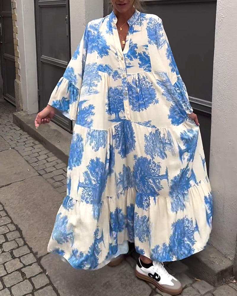 Diana™ - Bequemes Patchwork-Maxikleid