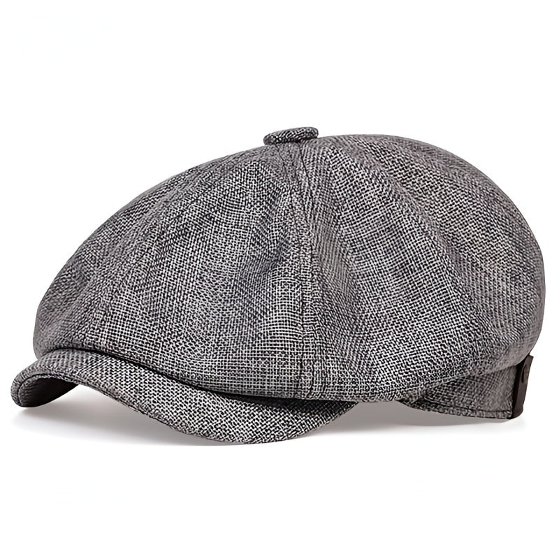Luftige Retro-Herrenkappe für Frühling und Sommer