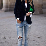 Julissa™ - Eleganter Samt-Blazer