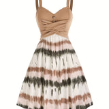 Gisele™ - Bequemes ärmelloses Sommerkleid mit Batikmuster