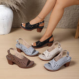 Boho-Stil Frauen Orthopädische Sandalen für ultimativen Komfort