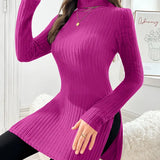 Sarah - Eleganter Langärmeliger Pullover Mit Schmaler Passform Für Den Herbst