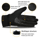 Herren Touchscreen-Fahrradhandschuhe mit rutschfestem Design