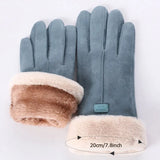 Warme Handschuhe mit Touchscreen
