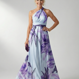 Amiel | Leichtes Blumenkleid Maxi