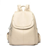 Kristlaug | Eleganter und leichter Rucksack in zartem Weißton