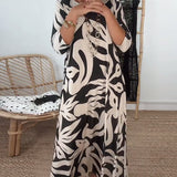 Ysabel - Abstraktes Muse Kleid