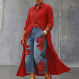 Sophia - Elegante Blumenhose