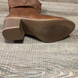 Galiene | Damen Westernstiefel für breite Waden mit flachem Absatz