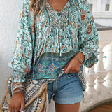 Helena™ - Sommer Blumen Top