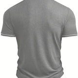 Emilio™ - Herren maßgeschneiderte gerippte Polo