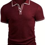 Emilio™ - Herren maßgeschneiderte gerippte Polo