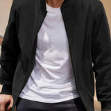 Dex™ - Klassische Wildleder-Zipperjacke