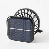 Solarbetriebener Kühlhut mit doppelten Ventilatoren und UV-Schutz