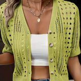 Kendall™ - Trendy Kurzarm-Cardigan