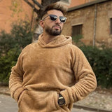 Tim - Fleece Kapuzenpullover
