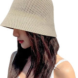 Damen atmungsaktiver Sonnenhut mit UV-Schutz im japanischen Stil