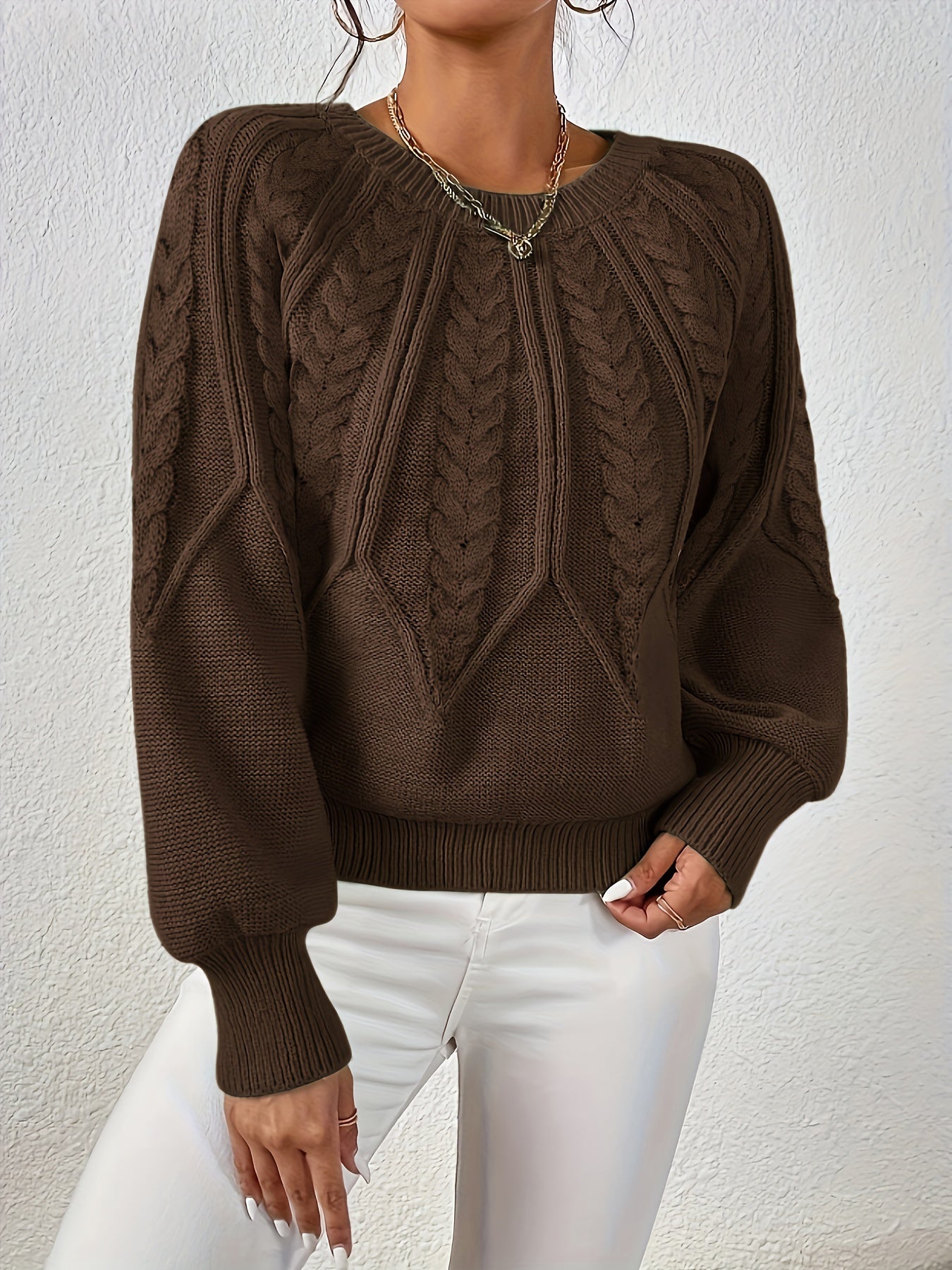 Jane™ - Eleganter Pullover mit langen Ärmeln