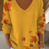Beatrice – Pullover aus Strick mit V-Ausschnitt