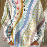 Luna | Pullover mit bunten Streifenmustern